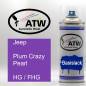 Preview: Jeep, Plum Crazy Pearl, HG / FHG: 400ml Sprühdose, von ATW Autoteile West.